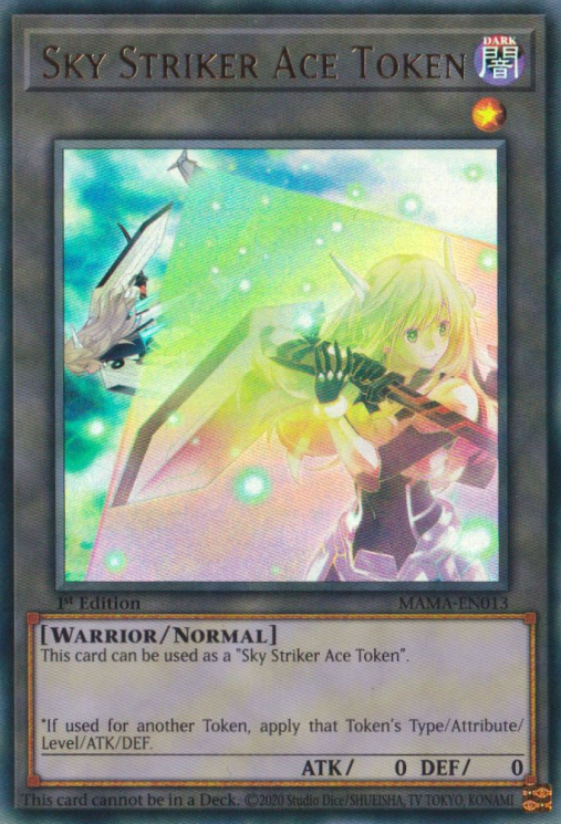 Token: Sky Striker Ace [MAMA-EN013] Ultra Rare | Exor Games New Glasgow