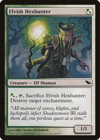 Elvish Hexhunter [Shadowmoor] | Exor Games New Glasgow