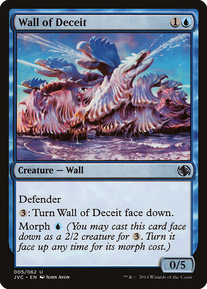 Wall of Deceit [Duel Decks Anthology] | Exor Games New Glasgow