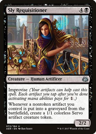 Sly Requisitioner [Aether Revolt] | Exor Games New Glasgow