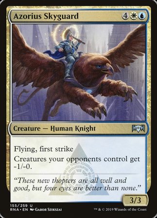 Azorius Skyguard [Ravnica Allegiance] | Exor Games New Glasgow