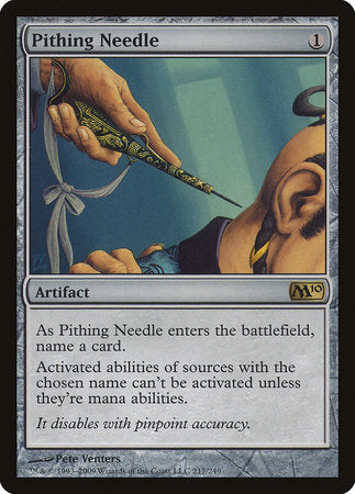 Pithing Needle [Magic 2010] | Exor Games New Glasgow