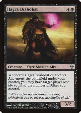 Hagra Diabolist [Zendikar] | Exor Games New Glasgow