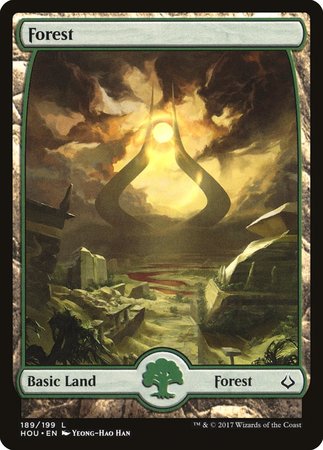 Forest (189) - Full Art [Hour of Devastation] | Exor Games New Glasgow