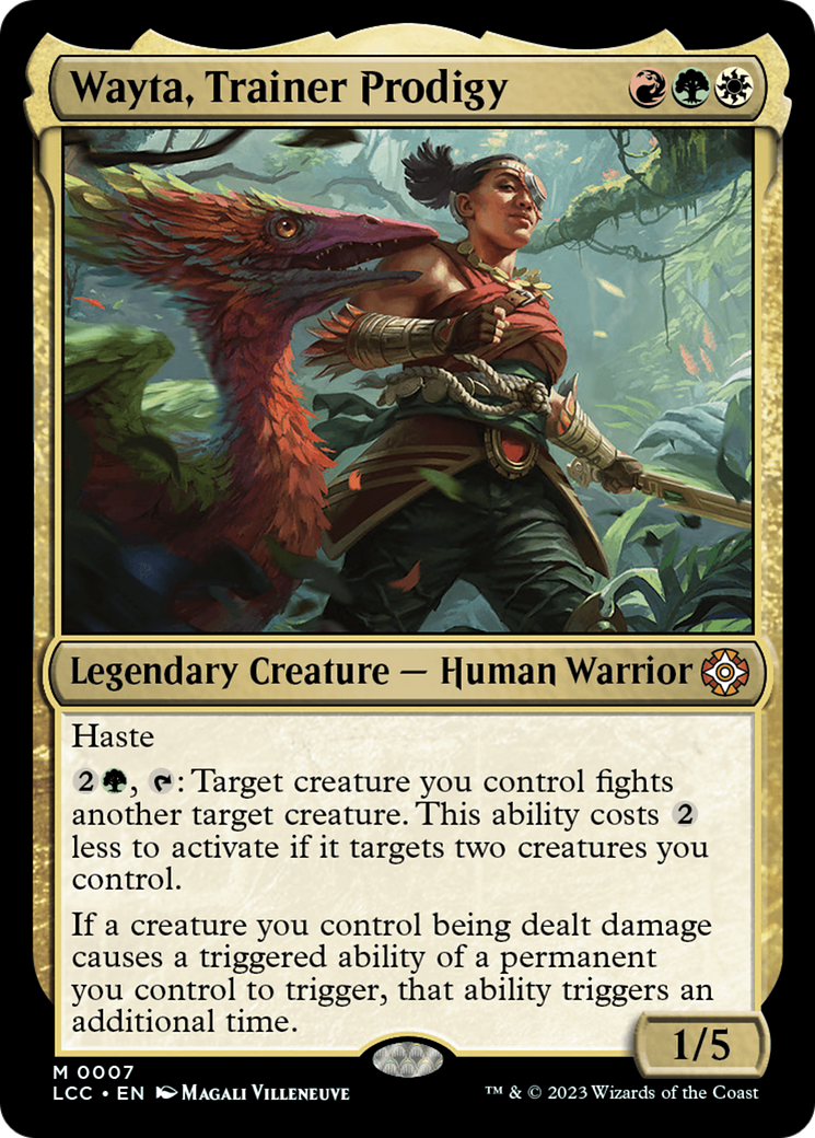 Wayta, Trainer Prodigy [The Lost Caverns of Ixalan Commander] | Exor Games New Glasgow