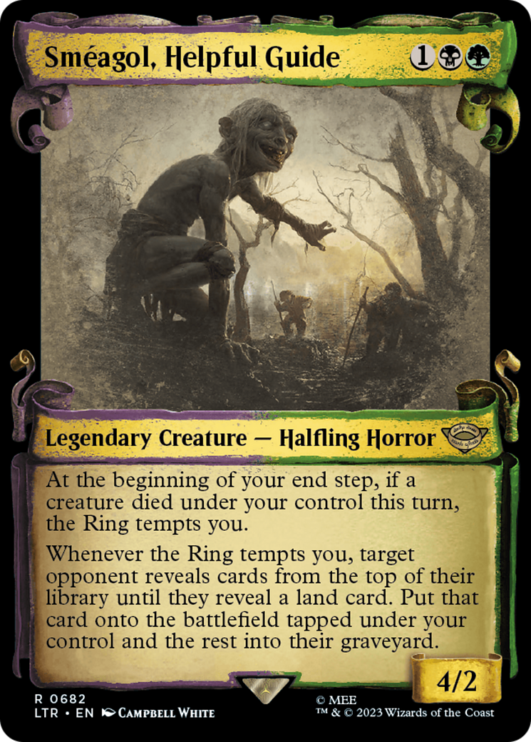 Smeagol, Helpful Guide [The Lord of the Rings: Tales of Middle-Earth Showcase Scrolls] | Exor Games New Glasgow