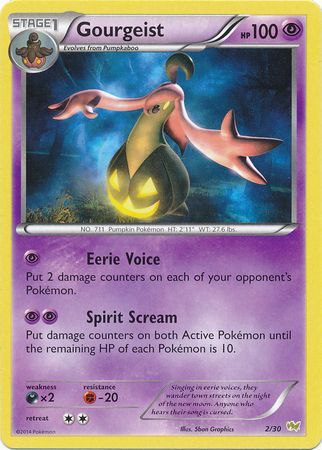 Gourgeist (2/30) [XY: Trainer Kit - Noivern] | Exor Games New Glasgow