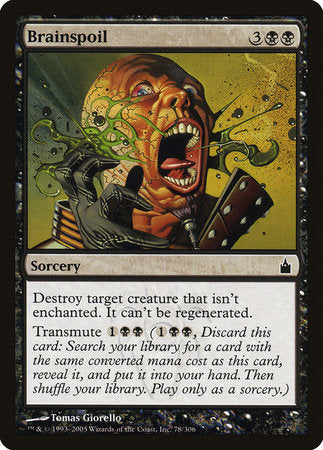 Brainspoil [Ravnica: City of Guilds] | Exor Games New Glasgow