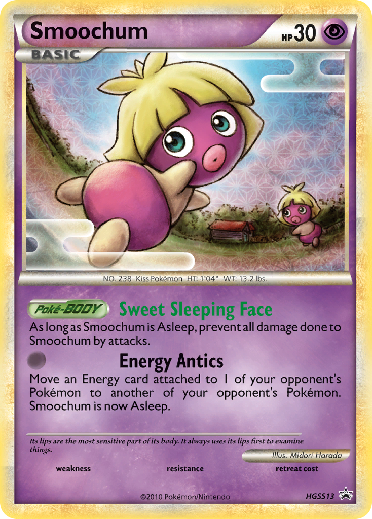 Smoochum (HGSS13) [HeartGold & SoulSilver: Black Star Promos] | Exor Games New Glasgow