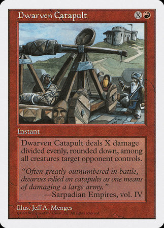 Dwarven Catapult [Fifth Edition] | Exor Games New Glasgow