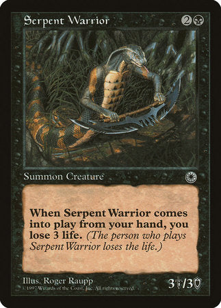 Serpent Warrior [Portal] | Exor Games New Glasgow