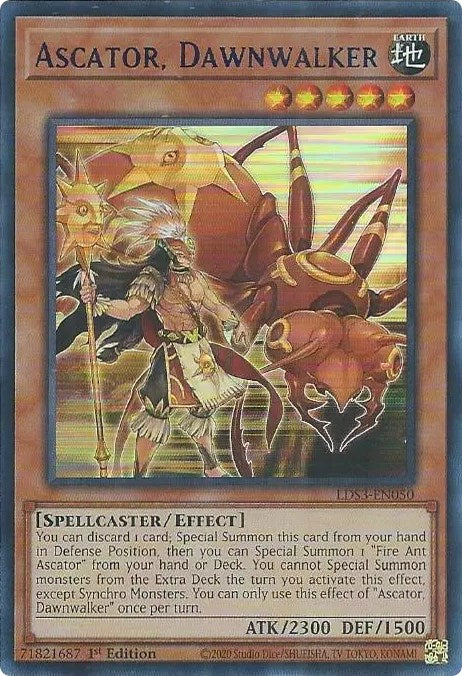 Ascator, Dawnwalker (Blue) [LDS3-EN050] Ultra Rare | Exor Games New Glasgow