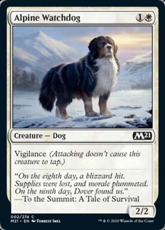 Alpine Watchdog [Core Set 2021] | Exor Games New Glasgow