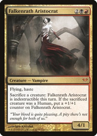 Falkenrath Aristocrat [Dark Ascension] | Exor Games New Glasgow