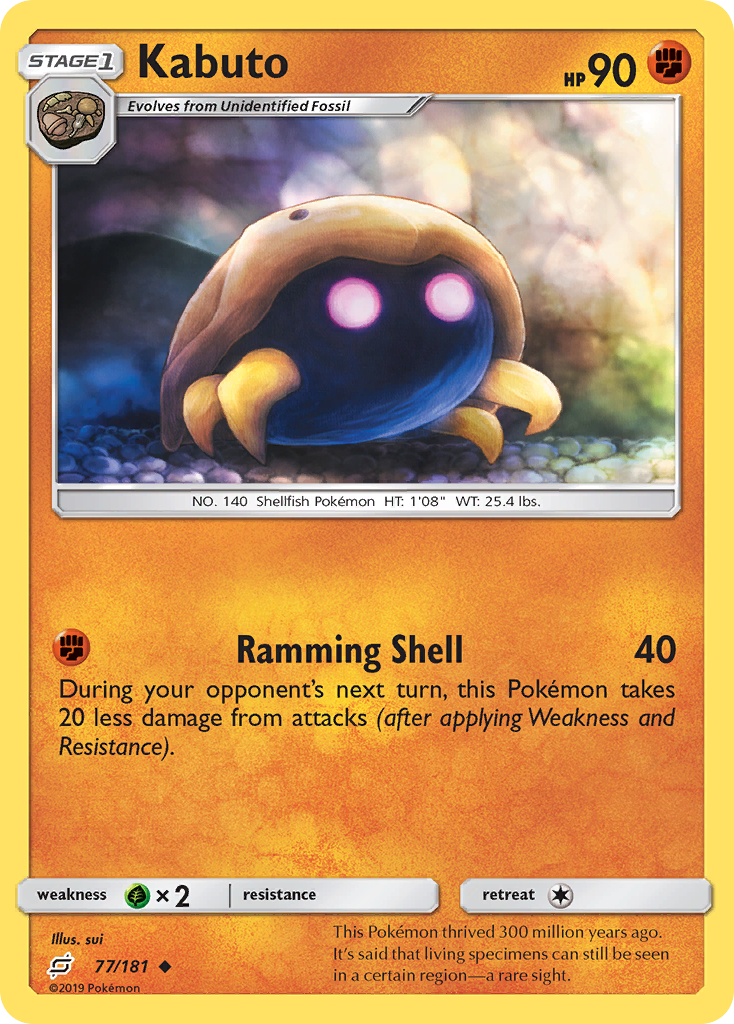 Kabuto (77/181) [Sun & Moon: Team Up] | Exor Games New Glasgow