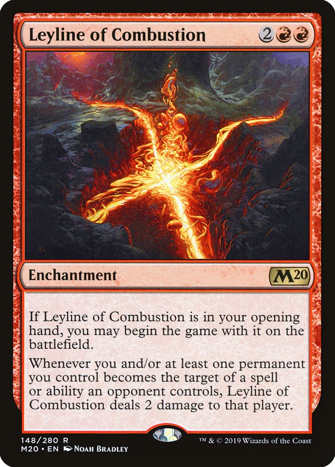 Leyline of Combustion [Core Set 2020] | Exor Games New Glasgow