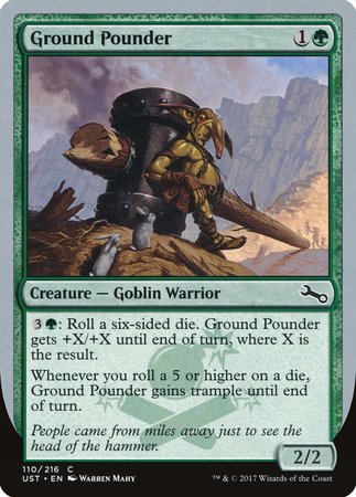 Ground Pounder [Unstable] | Exor Games New Glasgow