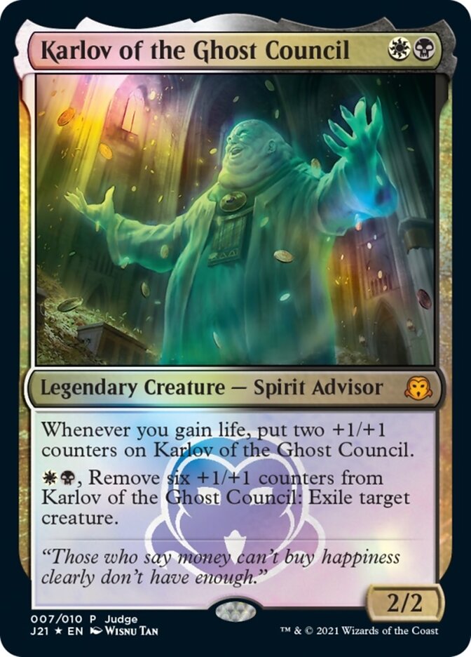 Karlov of the Ghost Council [Judge Gift Cards 2021] | Exor Games New Glasgow