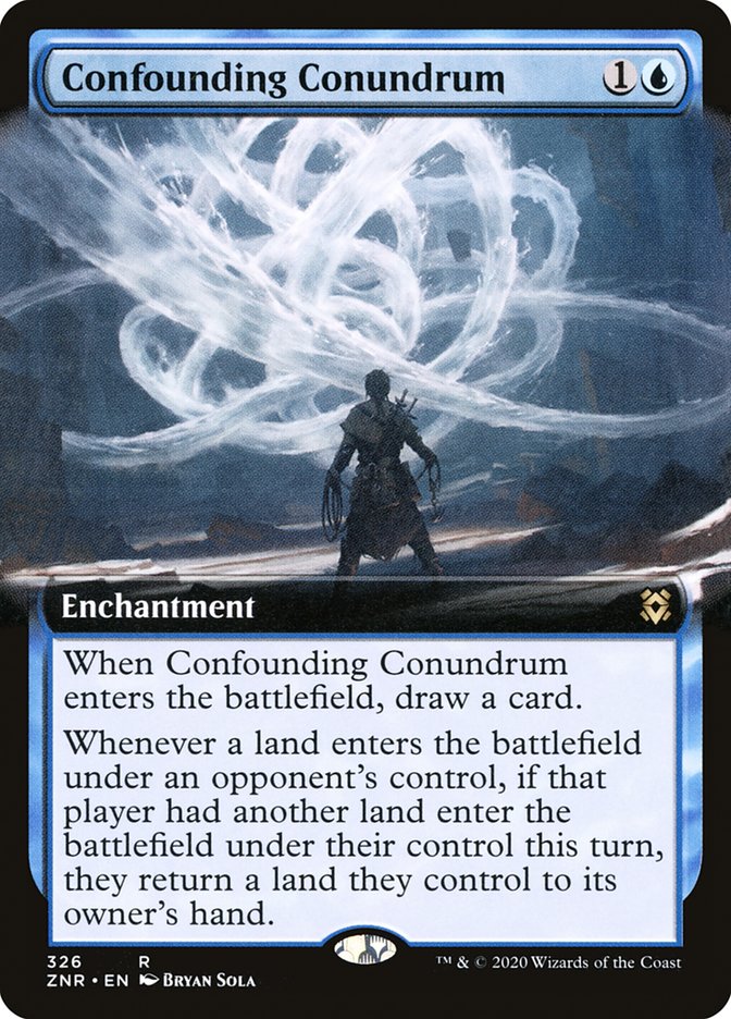 Confounding Conundrum (Extended Art) [Zendikar Rising] | Exor Games New Glasgow