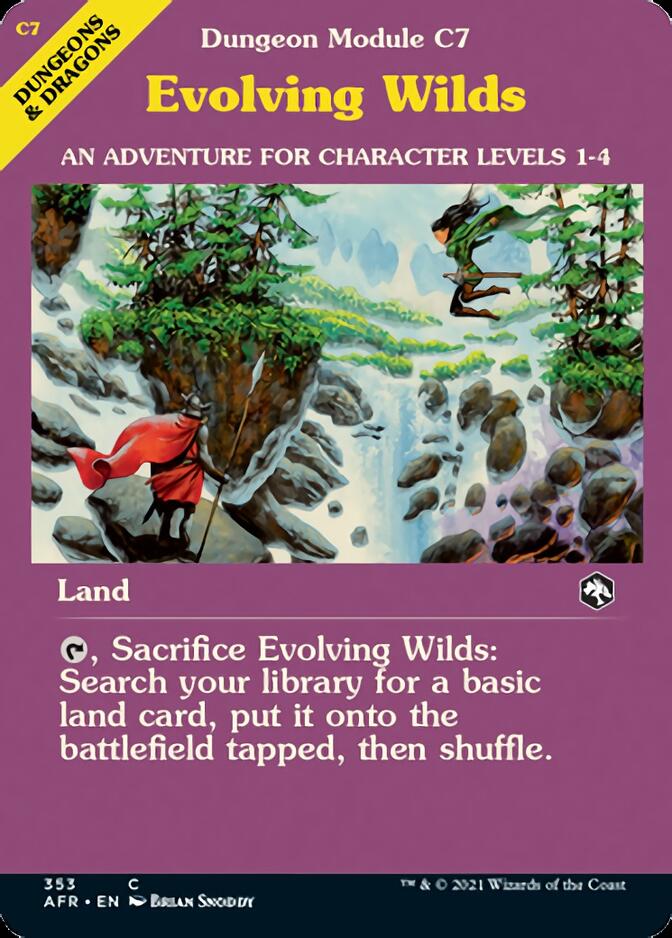 Evolving Wilds (Dungeon Module) [Dungeons & Dragons: Adventures in the Forgotten Realms] | Exor Games New Glasgow