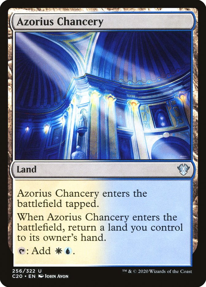 Azorius Chancery [Commander 2020] | Exor Games New Glasgow