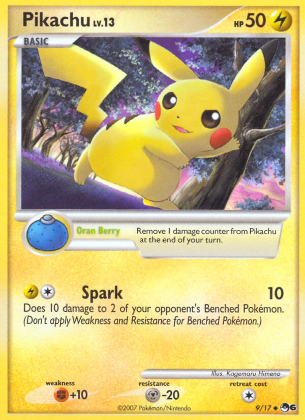 Pikachu (9/17) [POP Series 6] | Exor Games New Glasgow