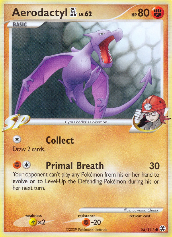 Aerodactyl GL (55/111) [Platinum: Rising Rivals] | Exor Games New Glasgow