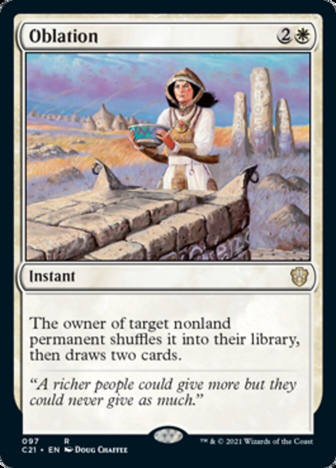 Oblation [Commander 2021] | Exor Games New Glasgow