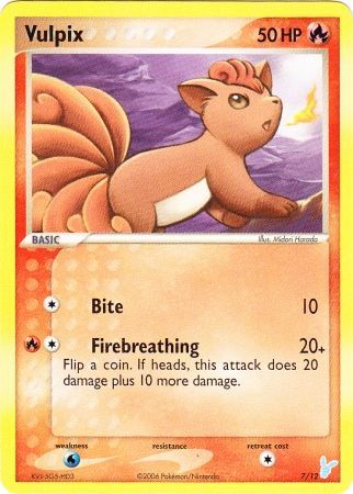 Vulpix (7/12) [EX: Trainer Kit 2 - Minun] | Exor Games New Glasgow