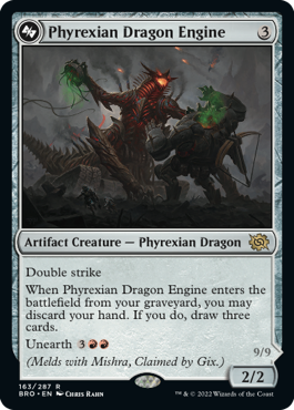 Phyrexian Dragon Engine [The Brothers' War] | Exor Games New Glasgow