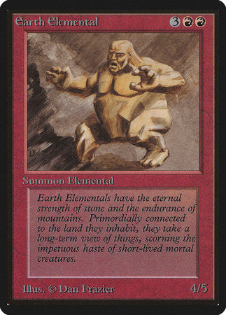 Earth Elemental [Limited Edition Beta] | Exor Games New Glasgow