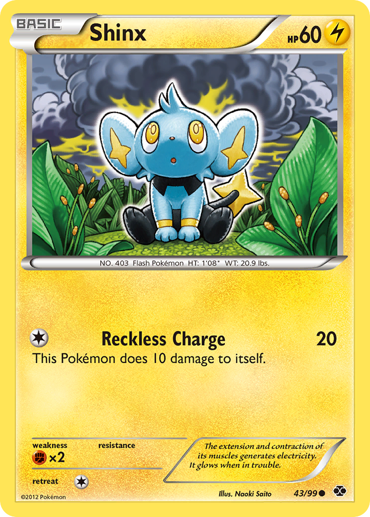 Shinx (43/99) [Black & White: Next Destinies] | Exor Games New Glasgow