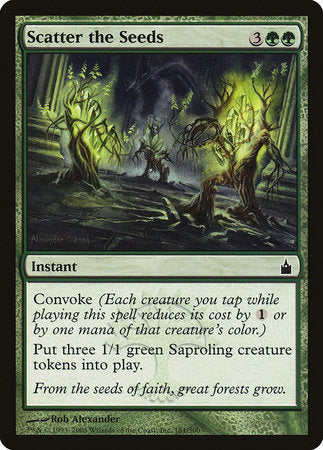 Scatter the Seeds [Ravnica: City of Guilds] | Exor Games New Glasgow