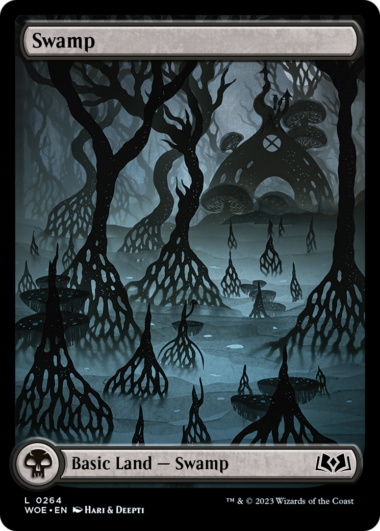 Swamp (264) (Full-Art) [Wilds of Eldraine] | Exor Games New Glasgow