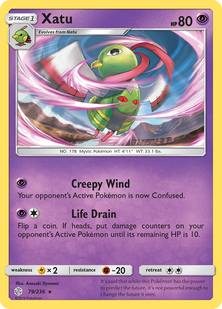 Xatu (79/236) [Sun & Moon: Cosmic Eclipse] | Exor Games New Glasgow