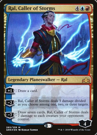 Ral, Caller of Storms [Guilds of Ravnica] | Exor Games New Glasgow