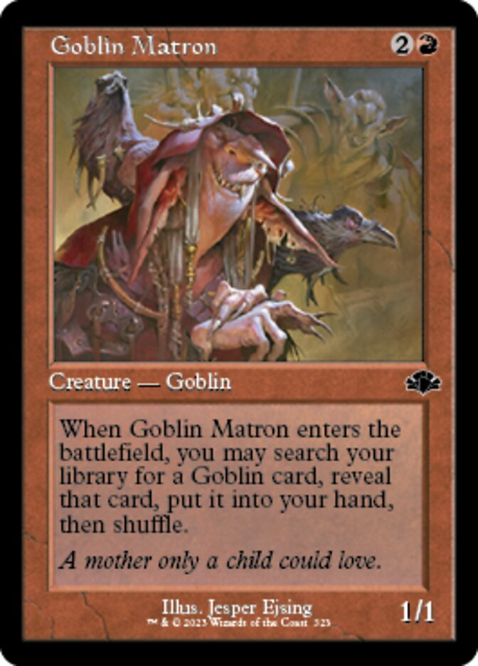 Goblin Matron (Retro) [Dominaria Remastered] | Exor Games New Glasgow