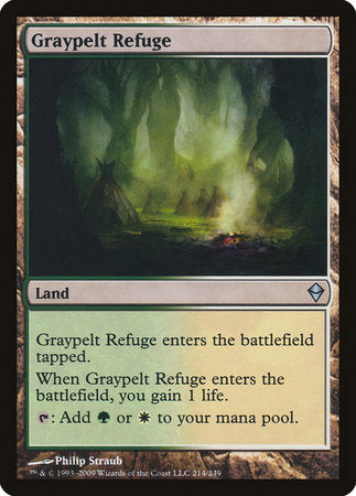 Graypelt Refuge [Zendikar] | Exor Games New Glasgow