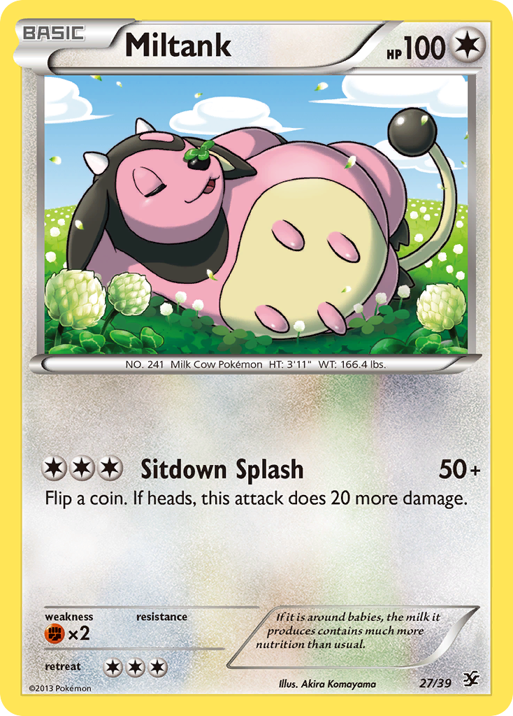 Miltank (27/39) [XY: Kalos Starter Set] | Exor Games New Glasgow