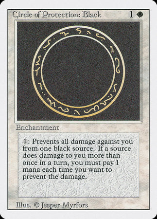 Circle of Protection: Black [Revised Edition] | Exor Games New Glasgow