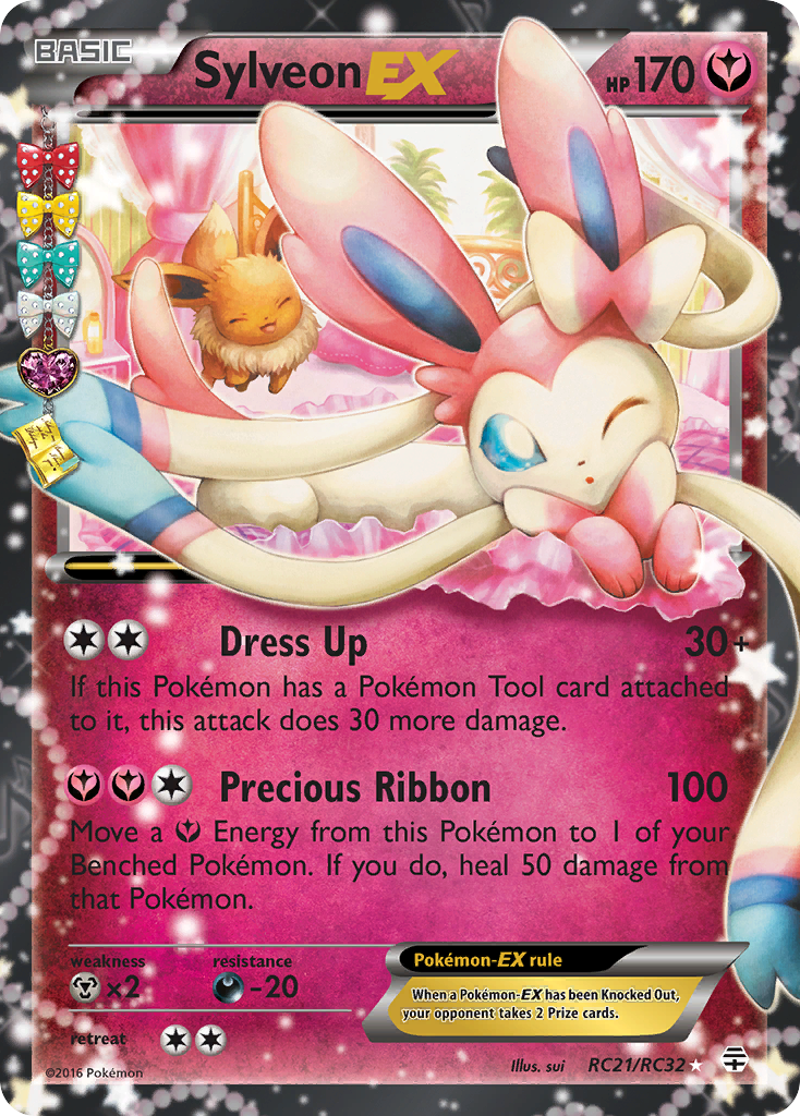 Sylveon EX (RC21/RC32) [XY: Generations] | Exor Games New Glasgow