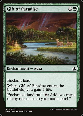 Gift of Paradise [Amonkhet] | Exor Games New Glasgow