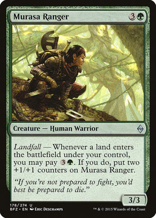 Murasa Ranger [Battle for Zendikar] | Exor Games New Glasgow