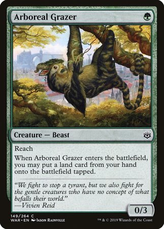 Arboreal Grazer [War of the Spark] | Exor Games New Glasgow