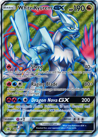 White Kyurem GX (SM141) (Jumbo Card) [Sun & Moon: Black Star Promos] | Exor Games New Glasgow