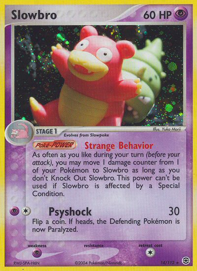 Slowbro (14/112) [EX: FireRed & LeafGreen] | Exor Games New Glasgow