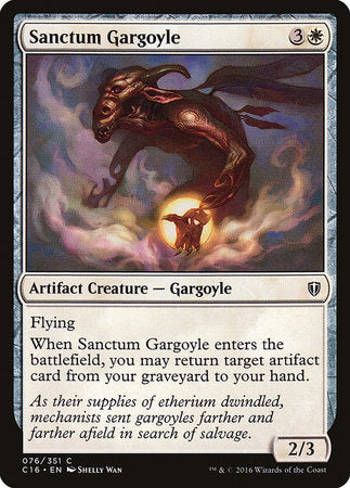 Sanctum Gargoyle [Commander 2016] | Exor Games New Glasgow