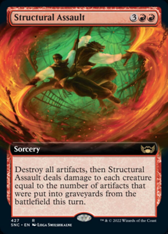 Structural Assault (Extended Art) [Streets of New Capenna] | Exor Games New Glasgow