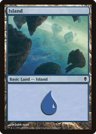 Island (234a) [Zendikar] | Exor Games New Glasgow