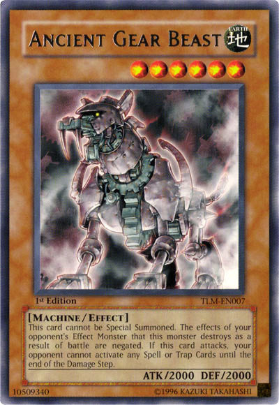 Ancient Gear Beast [TLM-EN007] Rare | Exor Games New Glasgow